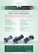 Screw Pumps For Industrial Applications Jbj Techniques Limited Pdf