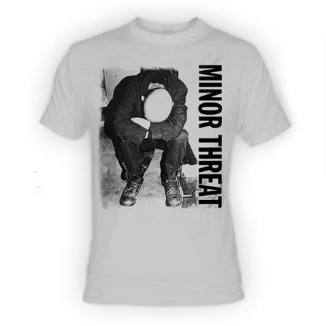 Minor Threat Grey T Shirt