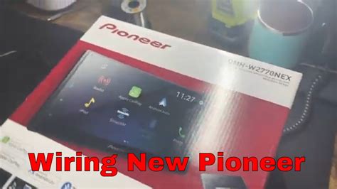 Pioneer Dmh W Nex Unboxing Wiring Soldering Radio Harness Youtube