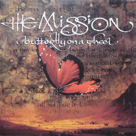 The Mission Butterfly On A Wheel Vinyl Rpm Single