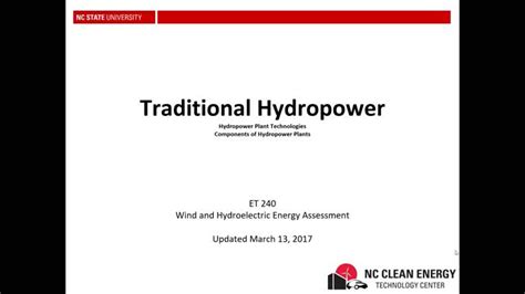 Traditional Hydropower Part Iv Components Of Hydro Plants