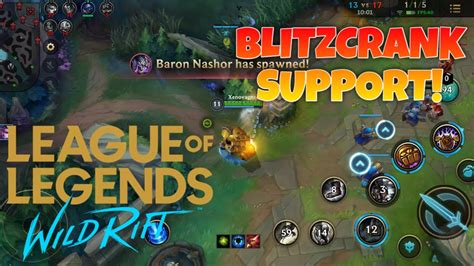 League Of Legends Wild Rift Blitzcrank Gameplay Regional Closed Beta