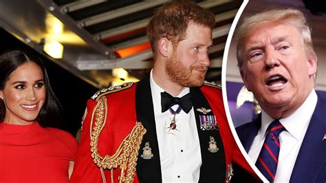 Trump Tells Prince Harry Meghan Markle They Must Pay For Security