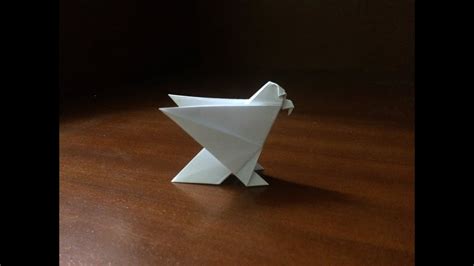 Origami Easy Eagle How To Make A Paper Eagle Youtube