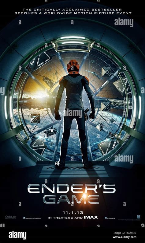 ENDER'S GAME Poster Stock Photo - Alamy