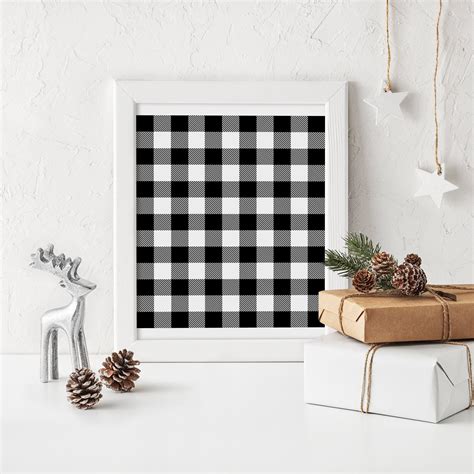 Christmas Buffalo Plaid Svg Buffalo Check Svg Tartan Svg Etsy