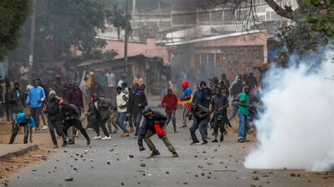 Anti Tax Protests Leave At Least 12 Wounded In Kenya Clashes Fox News