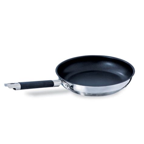 Poêle anti adhésive inox Rapid Cook 24 cm Mathon Poêles de cuisson