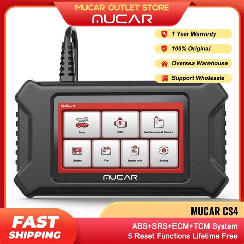 Mucar Cs Scanner Automatique Pour Voiture Abs Srs Ecm Tcm