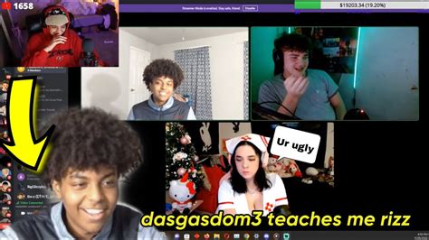 Dasgasdom3 Teaches Me Rizz Ft Dasgasdom3 And Hadidmv Youtube