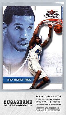 Fleer Force Tracy Mcgrady Orlando Magic Basketball Card Ebay