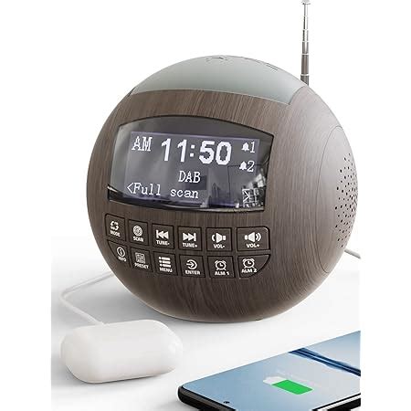 Pure Siesta S Dab Dab Fm Digital Radio Alarm Clock With Bluetooth