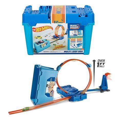 Hot Wheels Track Builder Multi Loop Box Playset Trackset Lazada Indonesia