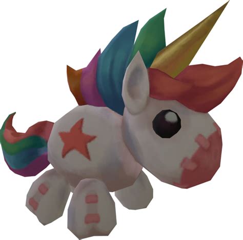 Rainbow Unicorn Plushie The Runescape Wiki