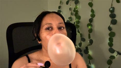 Intense Gum Chewing Bubble Popping ASMR Asmr YouTube