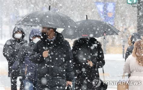 서울에 대설주의보 연합뉴스