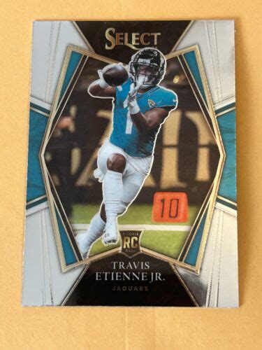 2021 Select Football TRAVIS ETIENNE JR Rookie RC PREMIER LEVEL 154