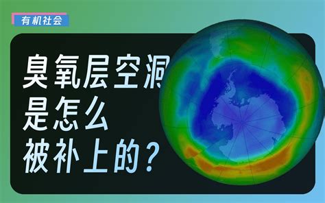 臭氧层空洞为何无人再提？因为它已经快被补好了【有机社会】 有机社会 有机社会 哔哩哔哩视频