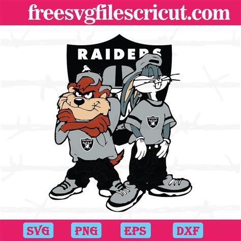 Looney Tunes Hip Hop Las Vegas Raiders, Svg Clipart - free svg files ...