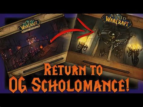 Secrets Of Naxxramas Scholomance Pt 1 YouTube