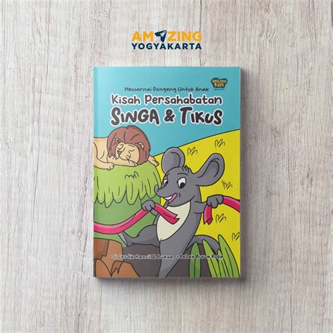 Jual Buku Mewarnai Dongeng Untuk Anak Kisah Persahabatan Singa