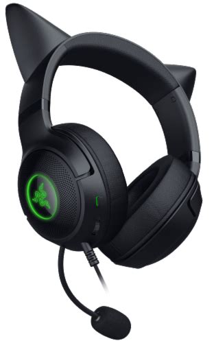 Razer Kraken Kitty V2 Usb Headset With Rgb Kitty Ears Black 1 Ct