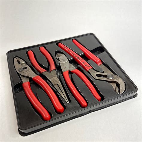 Snap On 4pc Plier Set Shop Tool Swapper