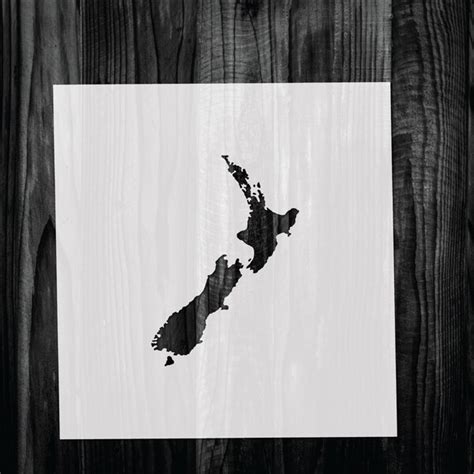 New Zealand Stencil Etsy