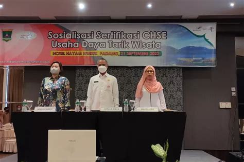 Dinas Pariwisata Sumbar Sosialisasikan Sertifikasi Chse Harian Haluan