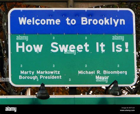 Brooklyn Sign Hi Res Stock Photography And Images Alamy
