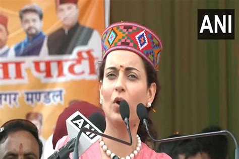 BJP S Kangana Ranaut Accuses Congress Of Looting And Deceiving People