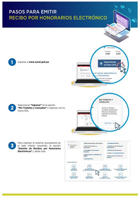 Pdf Pasos Para Emitir Recibo Por Honorarios Electr Nico Pasos Para