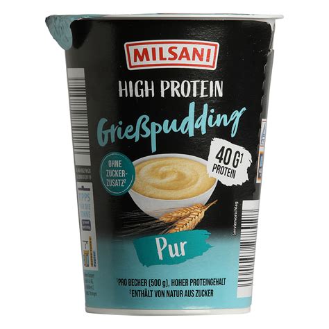 Milsani High Protein Griesspudding Classic Aldi Now