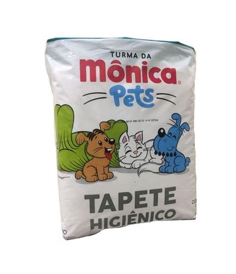 Tapete Higiênico Turma da Mônica 60x80 Sanol Dog Tapetes Higiênicos