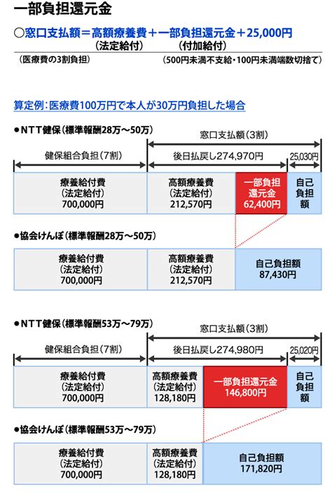 医療費が高額になったとき 医療費、出産費等の給付のご案内 Ntt健康保険組合