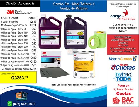 M Combo No Ideal Para Talleres O Venta De Pinturas Automotrices