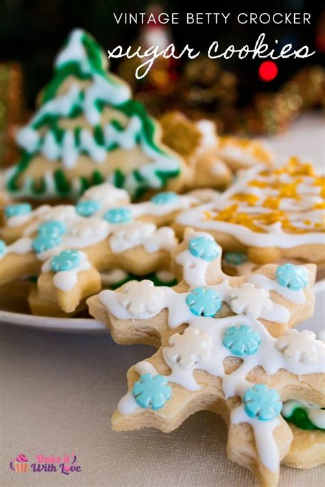 Vintage Betty Crocker Rolled Sugar Cookies Bake It With Love