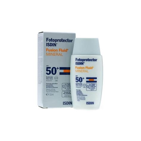 ISDIN ÉCRAN SOLAIRE FUSION FLUIDE MINÉRAL SPF 50 50 ML Paravance