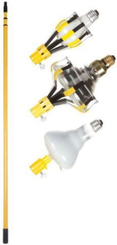 Bayco Lbc 600sdl Light Bulb Changing Kit 4 Pieceyellow Telescoping