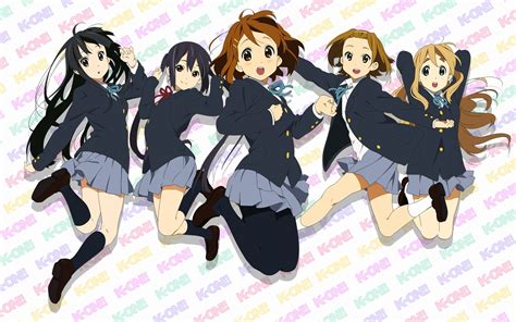 Fond Décran Illustration Anime Dessin Animé K On Akiyama Mio Hirasawa Yui Tainaka Ritsu