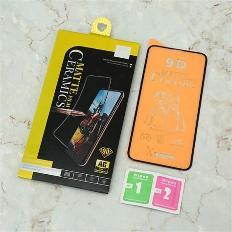 Tecno Matte Ceramic Tempered Screen Protector Camon I P