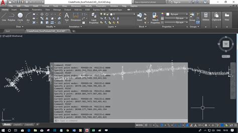 Import X Y Z Coordinates From Excel To Autocad Xl N Cad