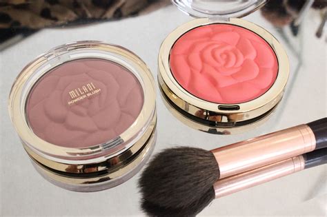 Milani Rose Powder Blush A Little Pop Of Coral