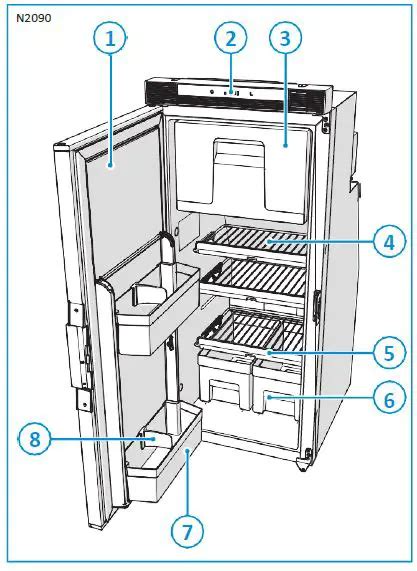 Norcold N2000 Series Refrigerator Freezers User Manual