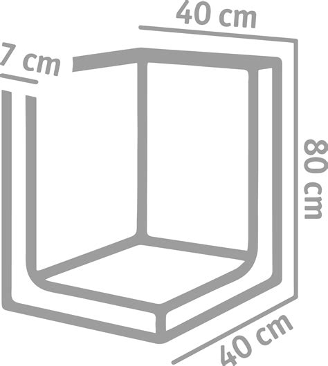 Diephaus L Stein Ecke Grau 80 X 40 X 40 X 7 Cm Kaufen Bei Obi