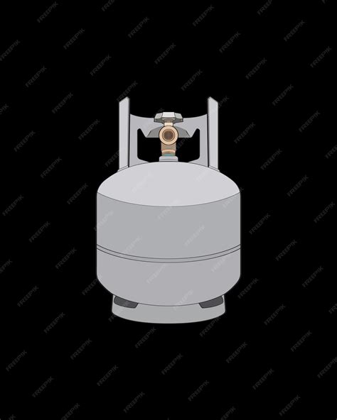 Premium Vector Industrial Gas Cylinders Vector Vector Of Industrial