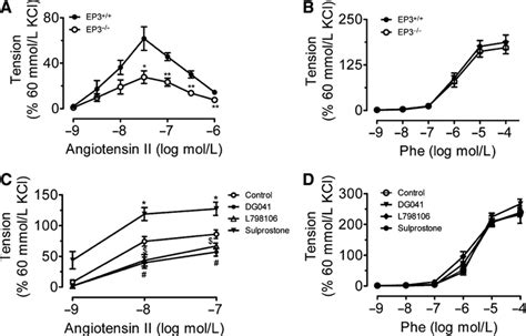 Inactivation Of The E Prostanoid 3 Receptor Attenuates The Angiotensin