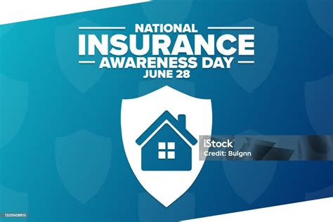 National Insurance Awareness Day June 28 Holiday Concept Template For