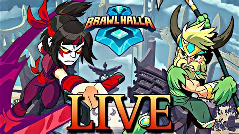 Live Brawlhalla Customs Playing W Subs Come Chill Youtube