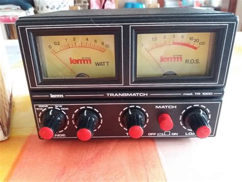 VENDU Tos Metre Watt Metre Matcher 26 28 Mhz Lemm Tr1000